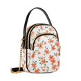 thumbnail image 7 of FORMRS Crossbody Bag for Women Quilted Travel Shoulder Cell Phone Purse with Chain Strap Handbag, Small Floral Blooms, 7 of 7