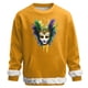 thumbnail image 2 of RKSTN Carnival Party Sweatshirts for Men Oversized Crew Neck Carnival Graphic Print Versatile Fleece Sweatshirt Mens Casual Round Neck Relaxed Fits Comfy Pullover Sweatshirt Top Fall Winter Clothes, 2 of 7