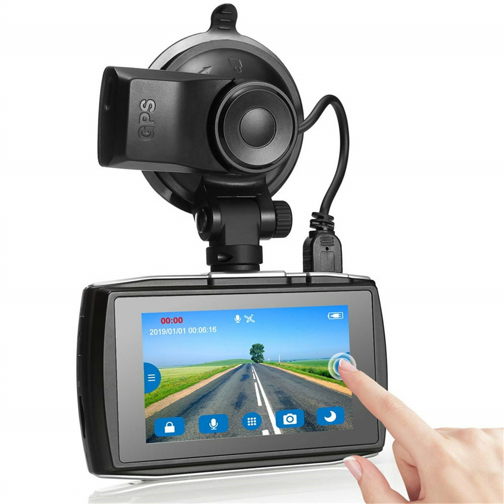 Car Dash Camera, ZEDGE T3 Touch Screen Dash Cam with GPS, 3.0inch
