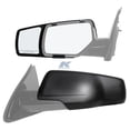 thumbnail image 1 of K-Source Exterior Towing Mirror 80920 Snap & Zap; Snap On; Manual; Black; Pair, 1 of 5