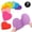 Heart-18PCS, variant on Hengbo 24 Pcs Mini Sticky Notes 1.5 x 2 inch Self-Stick Pads Colorful Reliable Easy to Post for Home Office Notebook