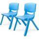 thumbnail image 1 of Set 2 Silla Infantil de Plástico Resistente para Niños | Diseño Ergonómico y Cómodo | Ideal para Casa, Escuela y Guardería (Azul), 1 of 5