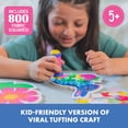 thumbnail image 2 of Kit de tufting Educational Insights Arts Crafts para niños mayores de 5 años, 2 of 7