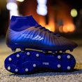 thumbnail image 4 of Zapatos de fútbol de tobillo alto para hombre, zapatillas deportivas profesionales de entrenamiento, ultraligeras, antideslizantes, 4 of 5