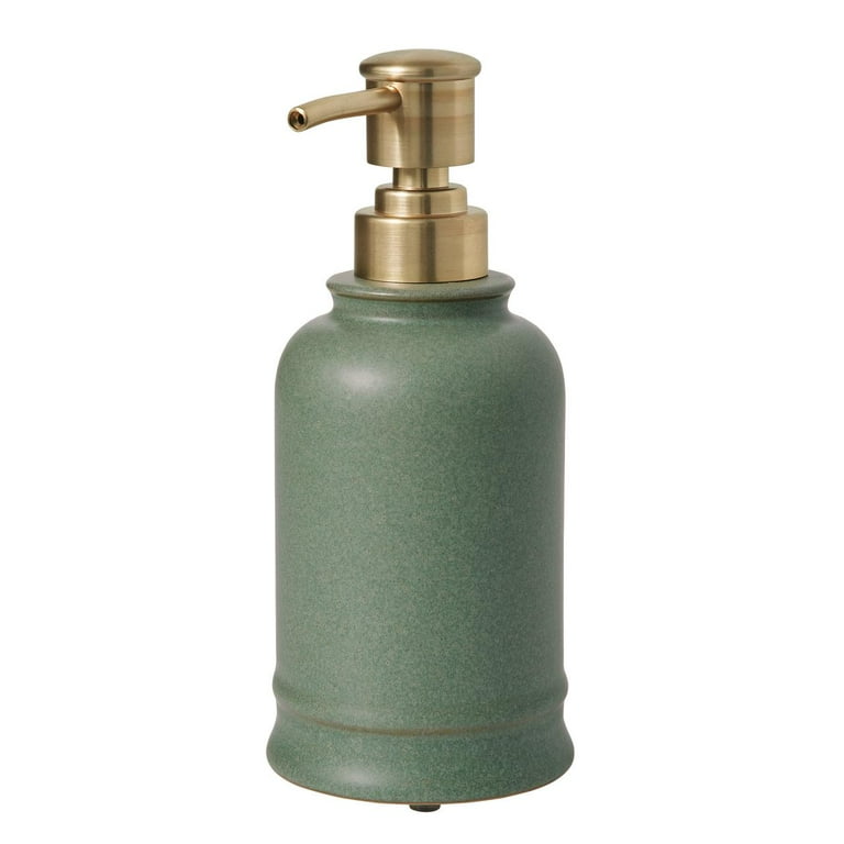 Better Homes & Gardens 3-Piece Ceramic Bathroom Set, Green photo 3