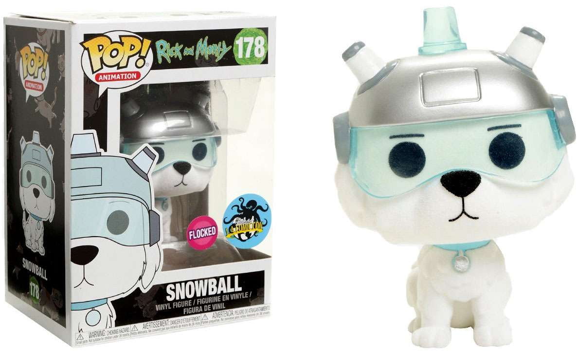 Funko Pop Animation Rick and Morty Snowball  178 12445 