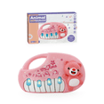 thumbnail image 1 of Juguete Piano de Animales Rm Regalomex 12 Teclas 20+ Sonidos rosa, 1 of 5