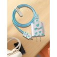thumbnail image 2 of (Headset Cover + 2pcs Charger Cable Saver + 1m Laser Pink Cord) Protective Case Set For Ipad 2020 Compatible With Apple Original Protective Cord With, 2 of 4