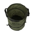 thumbnail image 5 of Cubo de basura para acampar, cubo de basura plegable portátil para coche, verde, fuerte capacidad de soporte, mango inferior, para Picnic, 5 of 5