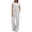 AA Gray, variant on Two Piece Sets for Women Fall Outfits, 2 Piece Lounge Set Sweatsuit Womens Wide Leg Pants Side Ruching Crop Top Sets