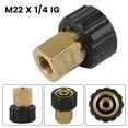 thumbnail image 1 of M22 14 IG Adapter for For high Pressure Washer Lance Hose Improved Performance, 1 of 8