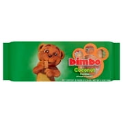 Bimbo Coconut Bar Cookies, Snack Pack, 8 Pack, Individually Wrap
