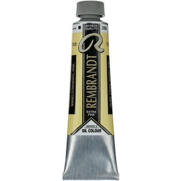 Rembrandt Artists' Oil Color, 40ml, Nickel Titanium Yellow Deep