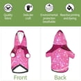 thumbnail image 3 of Uemuo Sparkling Pink Toilet for Winter Dog Hoodie Sweatshirts with Pockets Warm Dog Clothes for Small Dogs Chihuahua-X-Large, 3 of 8