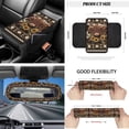 thumbnail image 5 of HUIACONG Cute Cow Vehicle Interior Accessories Elastic Automotive Seat Covers Anti-Slip Steering Wheel Protector Car Garbage Can Car Storage Box Rearview Mirror Cover Universal Fit 12 Pack, 5 of 6