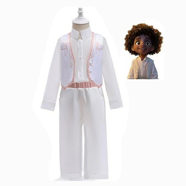 Encanto Antonio Madrigal disfraz encanto niños ropa conjunto Cosplay Príncipe fiesta de cumpleaños niños ropa traje Outfit110 Gao Jinjia LED