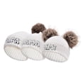 thumbnail image 2 of SUNSIOM Family Matching Beanie Hat, Soft Warm Embroidery Letters Winter Cap for Casual Daily, 2 of 4