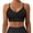 Black, variant on Women Underwear Big U Backless Comfortable Elastic Traceless Breathable Support Invisible Beautiful Back Bra