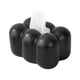 thumbnail image 3 of Organizador de pañuelos faciales, servilletas y papel, impermeable, multiusos Negro, 3 of 9