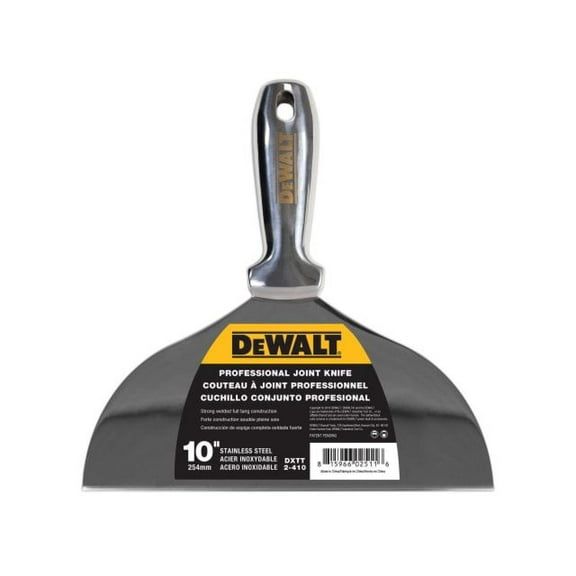 DeWALT - Stainless Steel Jointing/Filling Knife 250mm (10in)