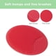 thumbnail image 2 of 1PCS Facial Brush Silicone Cleansing Pad Pore Cleansing Pad Acne Removal Facial Brush Baby Shower Tool Brush Random Colors, 2 of 5