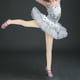 thumbnail image 4 of GOOHOCHY 2 pares de medias de ballet, medias de baile, pantimedias para mujer, mallas elásticas de transición, talla L, 4 of 7