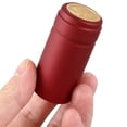 thumbnail image 4 of 200 Tapón termorretráctil de PVC con línea de rasgado, tapón para vino tinto, tapón de plástico, tapón de sellado para botellas de vino de elaboración propia, 4 of 8