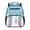 Ice-Cream Light Blue, variant on Jeiento Horse Preschool Backpack for Toddler, American Flag 13.5 Inch Kids School Backpack for Boys 3-5, Lightweight Bookbag with Mesh Side Pockets