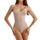 thumbnail image 1 of Prenda moldeadora de cuerpo con tirantes unidos que levanta caderas y adelgaza el abdomen, corsé de cintura de plástico de talla grande para mujer con escote triangular y abertura en la parte, 1 of 6