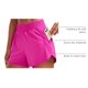 thumbnail image 4 of Shorts CRZ YOGA Cintura Alta para Correr 7.5 cm con Bolsillo con Cierre L, 4 of 7