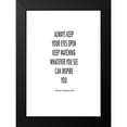 thumbnail image 2 of Mi, Suki 14x18 Black Modern Framed Museum Art Print Titled - Whatever You See, 2 of 5