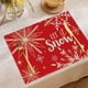 thumbnail image 4 of Manteles navideños de lino para mesas festivas, decoraciones navideñas, manteles individuales navideños de lino, manteles individuales reversibles de lino, decoraciones navideñas para mesa de comedor,, 4 of 6