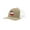 Khaki/White, variant on Flag Filled Georgia State With Fish Mesh Back Trucker Hat-Khaki/White