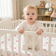 thumbnail image 5 of Plushii Baby Crib Sheets Fitted 4 Pack for Boys & Girls, 52'’ x 28'' Soft Microfiber Toddler Bed Sheets for Standard Crib & Toddler Mattresses (Daisies), 5 of 6