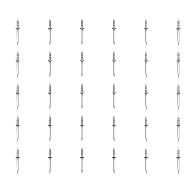Clavos Sin Costuras Cuerno Duro para Rodapiés (10 Piezas)