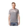 thumbnail image 1 of Buffalo David Bitton Nalmetto Mesh Yoke Camiseta gráfica para hombre, gris, grande, 1 of 1