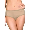 thumbnail image 2 of Women's Shadowline 11042P Plus Size Nylon Classics Hipster Panty (Ivory 9), 2 of 2