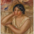 thumbnail image 3 of Pierre-Auguste Renoir 12x12 Black Modern Framed Museum Art Print Titled - Portrait of Gabrielle, 3 of 5