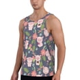 thumbnail image 2 of Pofeuu Pigs 1 Print Men's Workout Tank Tops Sleeveless Muscle Gym Shirt Quick Dry-4X-Large, 2 of 7