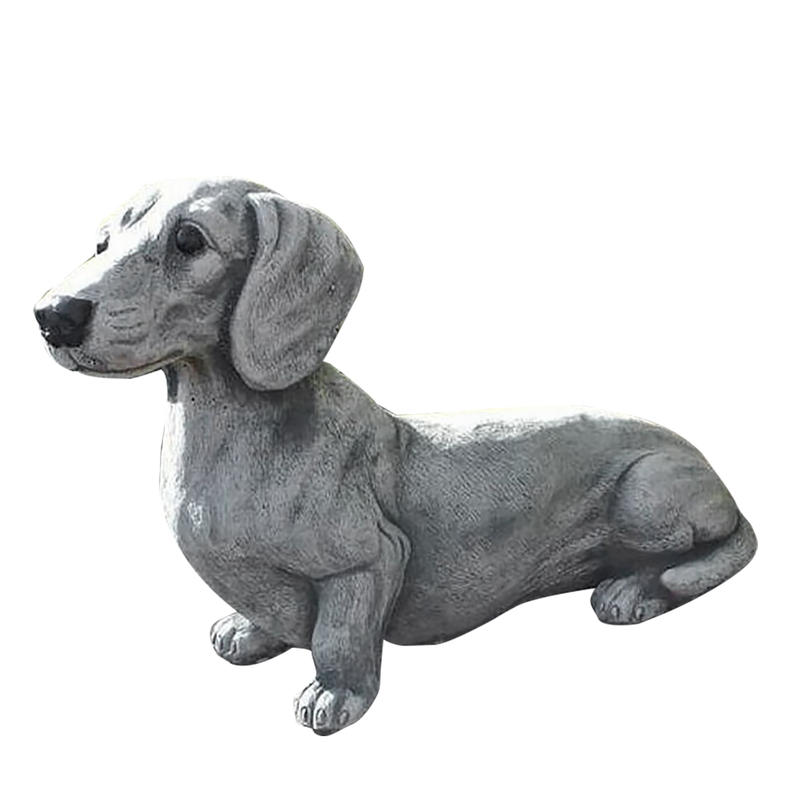 Dachshund Statue Garden Decor Resin Craft Dog Lover Gift Home Sculpture T2Z7 