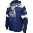 thumbnail image 2 of Men's Colosseum Navy Georgetown Hoyas 2.0 Lace-Up Pullover Hoodie, 2 of 3