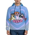 thumbnail image 4 of Unisex Men'S And Women'S Powerpuff Girls Hoodies 3d Fashion Digital Print Cartoon Pullover Hooded Sweatshirts With Pockets, 4 of 8