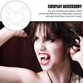 thumbnail image 3 of Miangastore Masquerade Parties Retractable Fangs 2Pcs 6.20X2.80X2.00Cm, 3 of 8