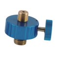 thumbnail image 4 of Almencla Adaptateur de Poêle de Camping Conversion Robuste en Métal Antirouille avec Bouton de Réglage Convertisseur d'Entrée de Réservoir pour Sac à Dos Camping Randonnée Bleu, 4 of 7