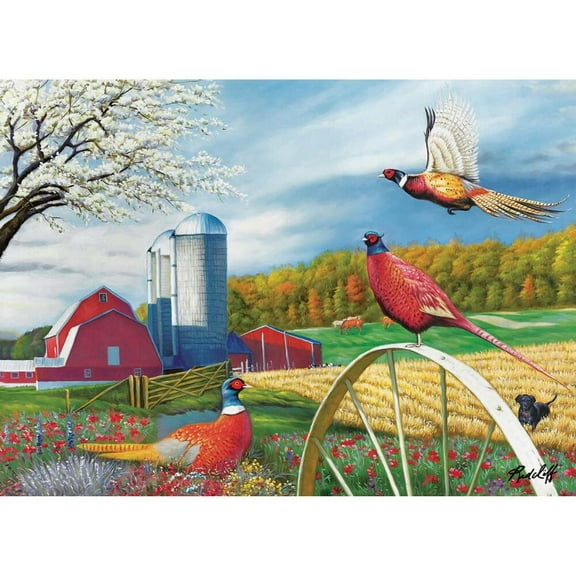 LaFayette Puzzle Factory™ Fountain Gathering Jigsaw Puzzle