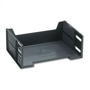 Rubbermaid 1PK High-capacity Stackable Side Load Desk Trays, 1 Section, Letter Size Files, 8.5 X 11 X 5.13\