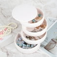 thumbnail image 4 of Growcolor Multi-Functional Jewelry Box Round Multi-Layer Jewelry Organizer Tray Necklace Earring Holder(??), 4 of 8