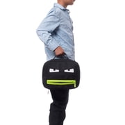 ZIPIT Grillz Lunch Bag, Black Insulated Lunch Box