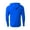 Royal, variant on Men's Hooded Long Sleeve Loose Fit Rash Guard Surf Shirt Water Sports Swimwear