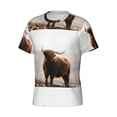 thumbnail image 3 of Rocae Yak for Men's Moisture-Wicking Crew Tee - T-Shirt for Sports, Outdoor Activities, and Casual WearX-Large, 3 of 9